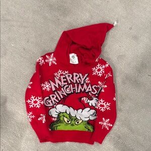 Red Merry Grinchmas Hoodie Sweater